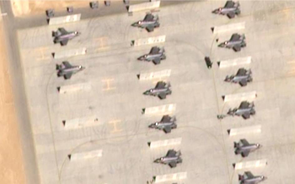 AQSH Iordaniyadagi bazasida samolyotlar sonini keskin oshirdi (foto)